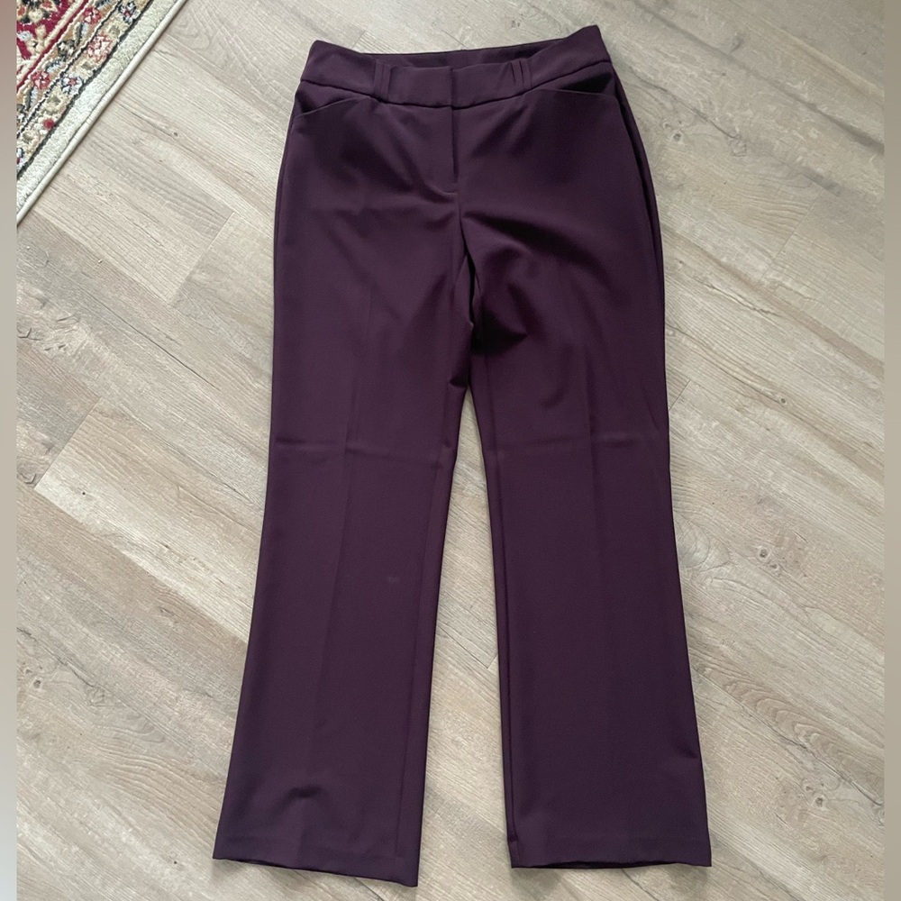 Alfani Burgundy Women's Trousers
